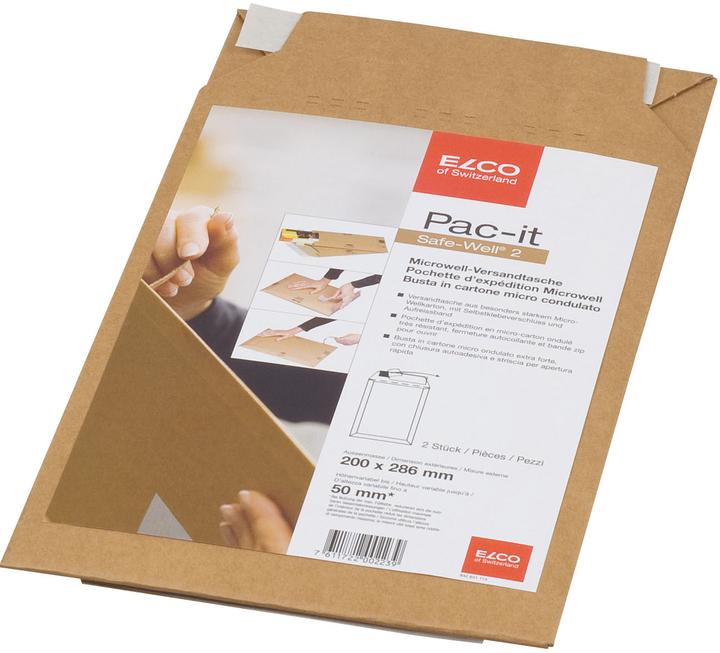 Produktbild Elco Versandtasche safe 2, A5 (2 x)
