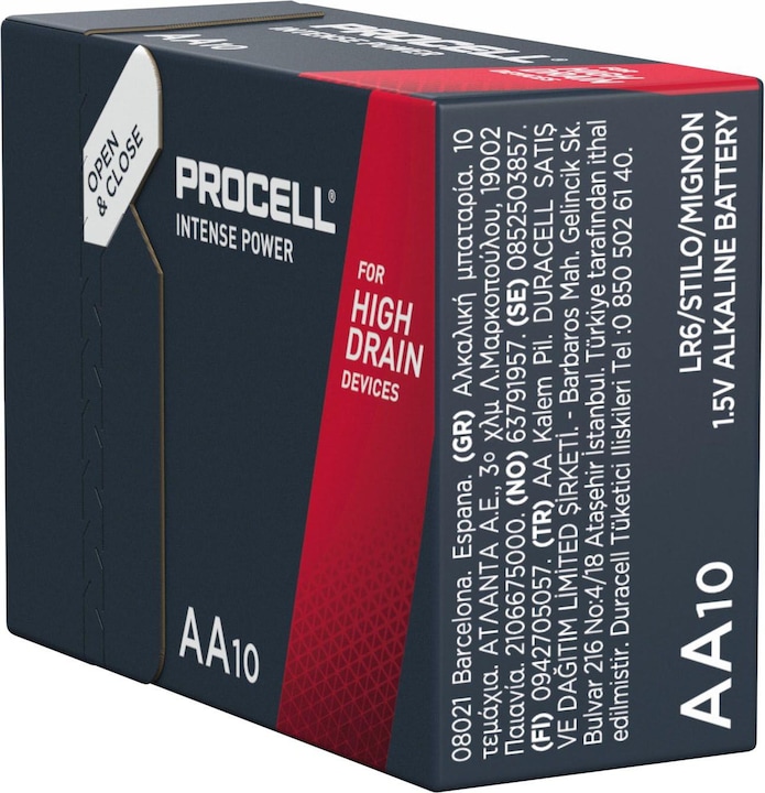 Produktbild Duracell Procell Intense Power (10 Stk., AA, 3112 mAh)