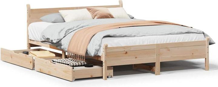 vidaXL Bed without mattress (120 x 200 cm)