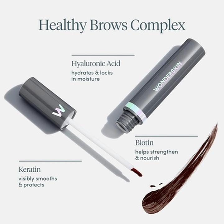 Actual product image Wonderskin Dream Brow Gel-Serum Brunette (Brunette)