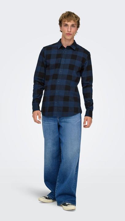 Produktbild Only & Sons Kariertes Langarmhemd (XXL)