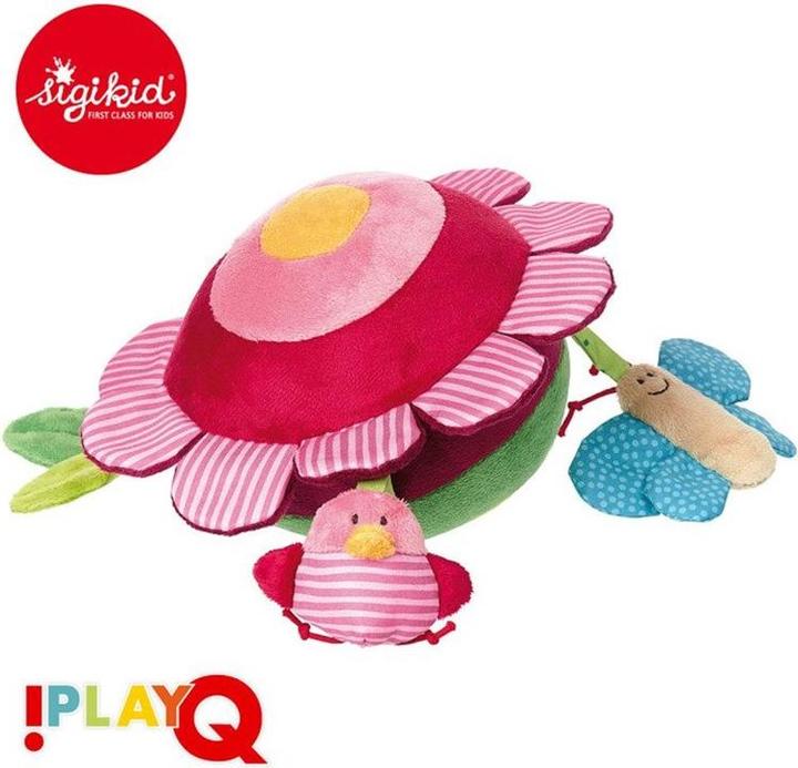 Produktbild Sigikid Aktivierungsball - Käfer auf der Wiese mit Rassel- und Raschelfolie - PlayQ (41877)
