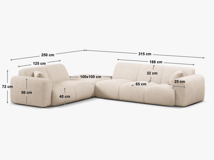 Produktbild Micadoni Molino (Ecksofa)