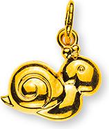 Image du produit Natsumi Schmuck Pendentif escargot en or jaune 18K/750 (750/18 K Or jaune)