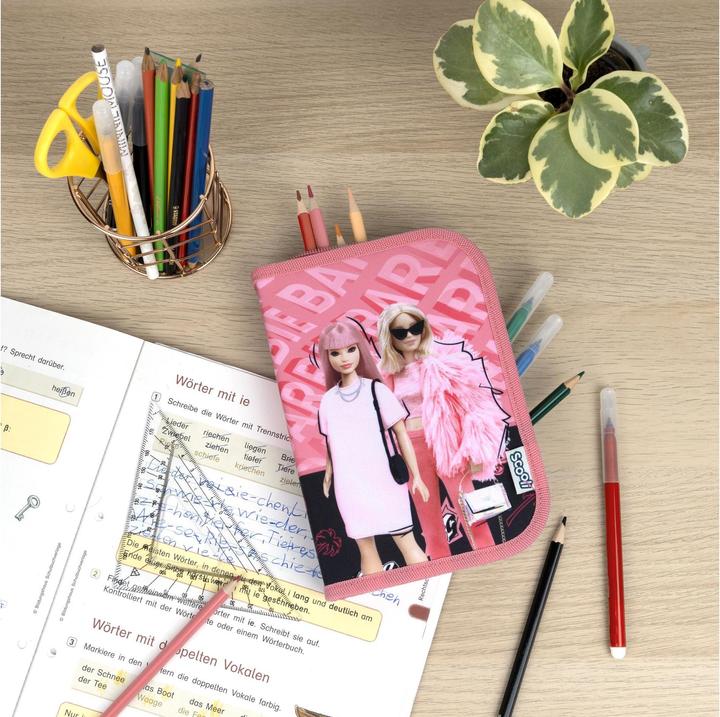 Immagine prodotto Scooli Astuccio Barbie, Riempito: Sì, Tipo di astuccio: Astuccio, Materiale