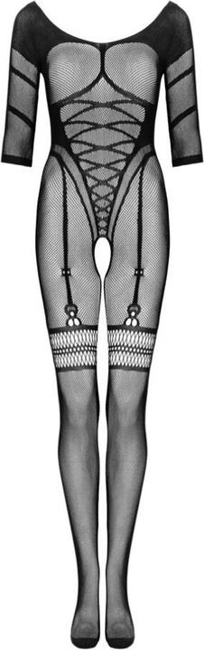 Actual product image Obsessive Mesh Catsuit - Black (XXL)