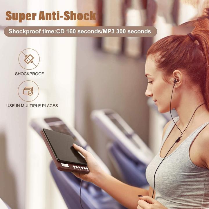 Produktbild Shenzhen Tragbarer CD-Player mit Lautsprecher