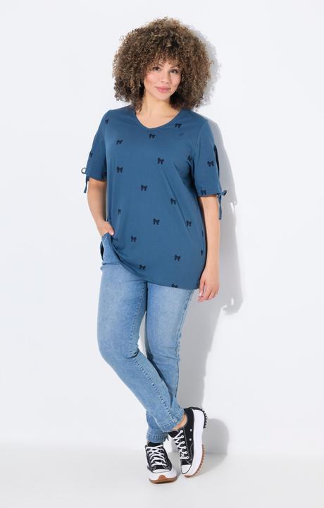 Immagine prodotto Ulla Popken Jeggings modello Sienna con taglio della gamba aderente e cintura elastica (48)