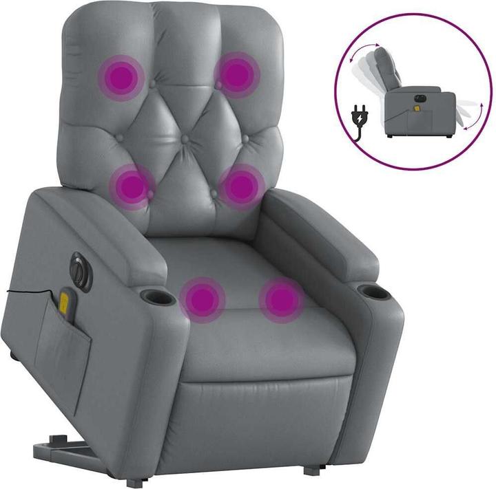 Image du produit vidaXL Massagesessel mit Aufstehhilfe