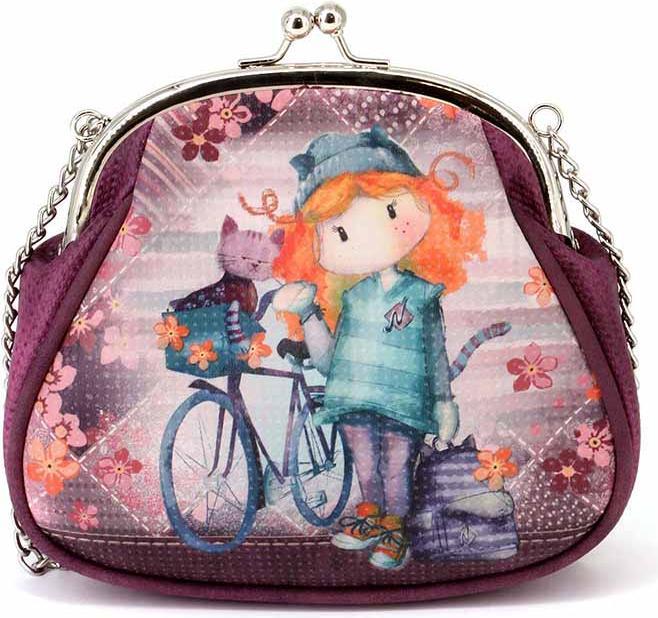 Forever Ninette Large Chain Retro Shoulder Bag Bicycle