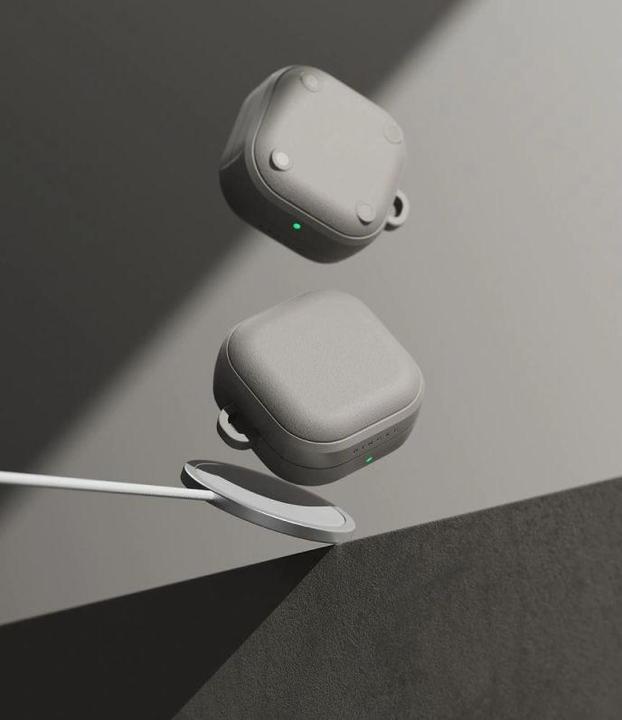 Produktbild Ringke Onyx Magnetisch Magsafe Samsung Galaxy Buds 4 / 4 Pro Warm Grau (Ladecase Hülle)
