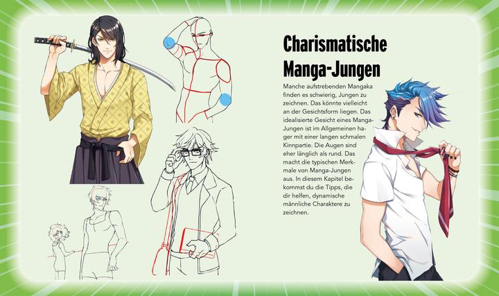 Produktbild 100 Manga-Figuren zeichnen (Deutsch, Christopher Hart, 2023)