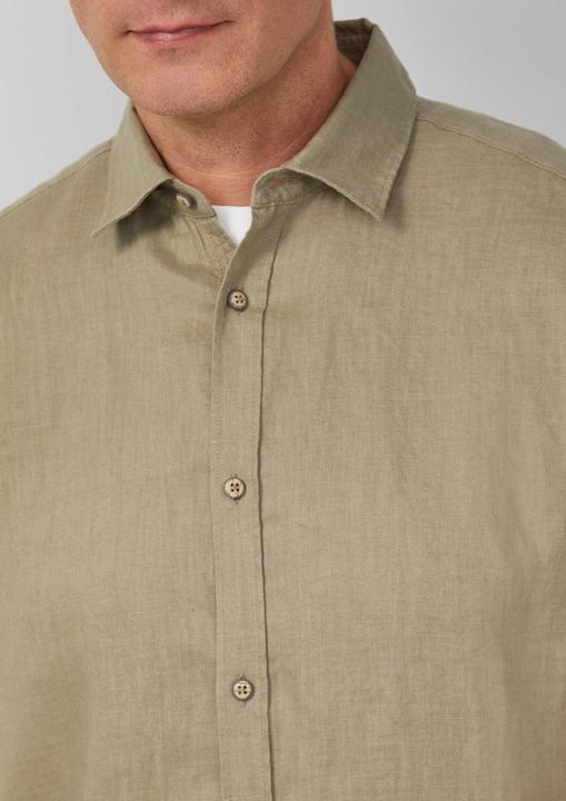 Immagine prodotto S.Oliver Hemd Regular Fit: Leichtes Kurzarmhemd aus 100% Leinen (XXL)