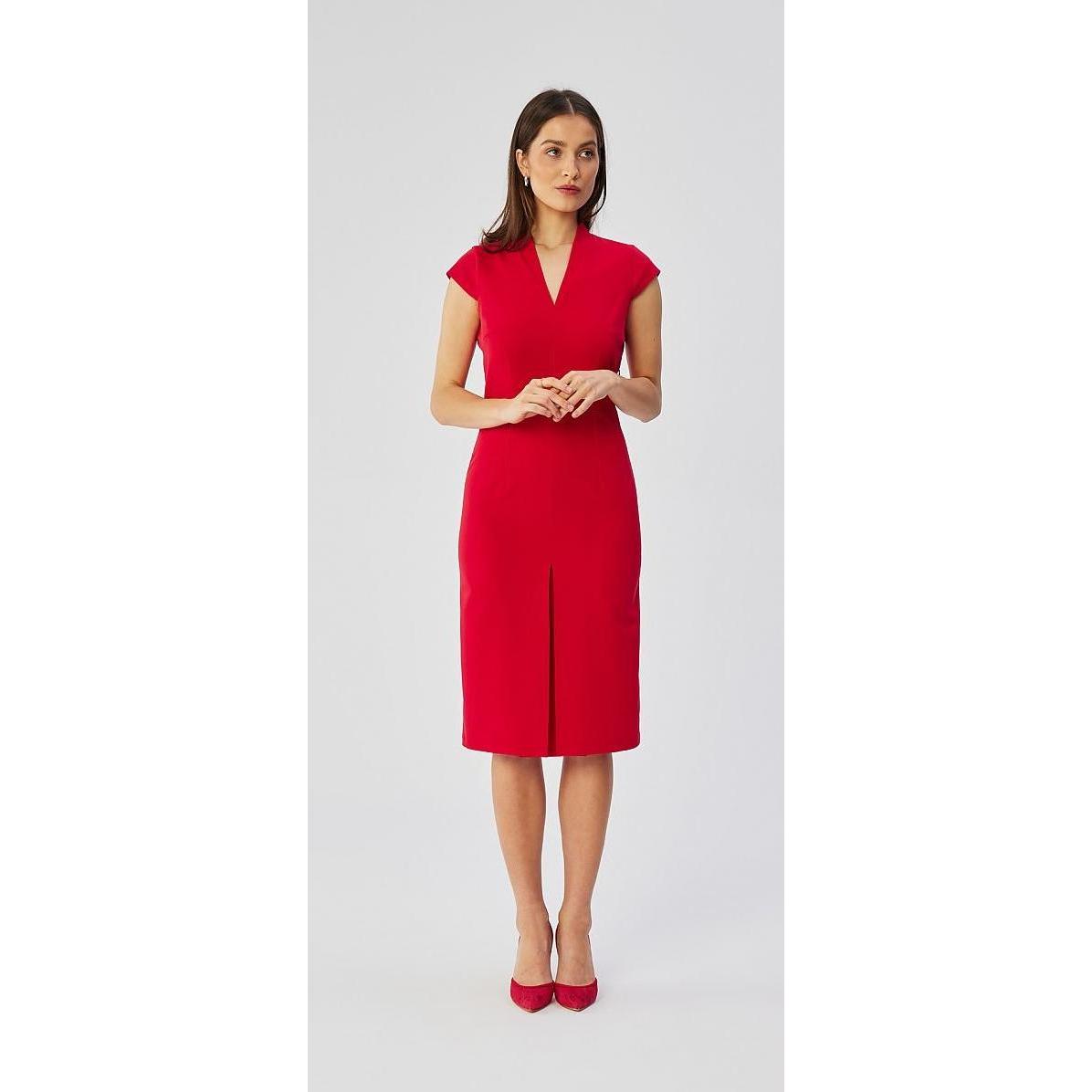 Stylove, Damen, Kleider, Alltagskleid, Rot, (XL)