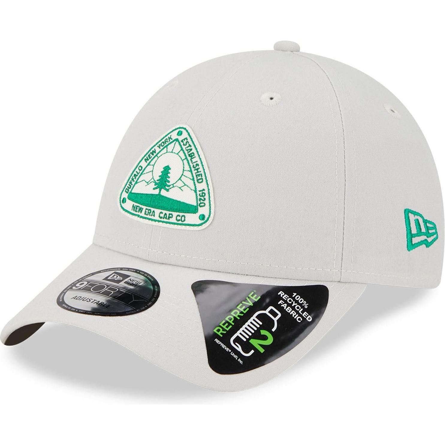 New Era, Herren, Cap, 9Forty Strapback Cap - Heritage Brand Patch Stone, Beige