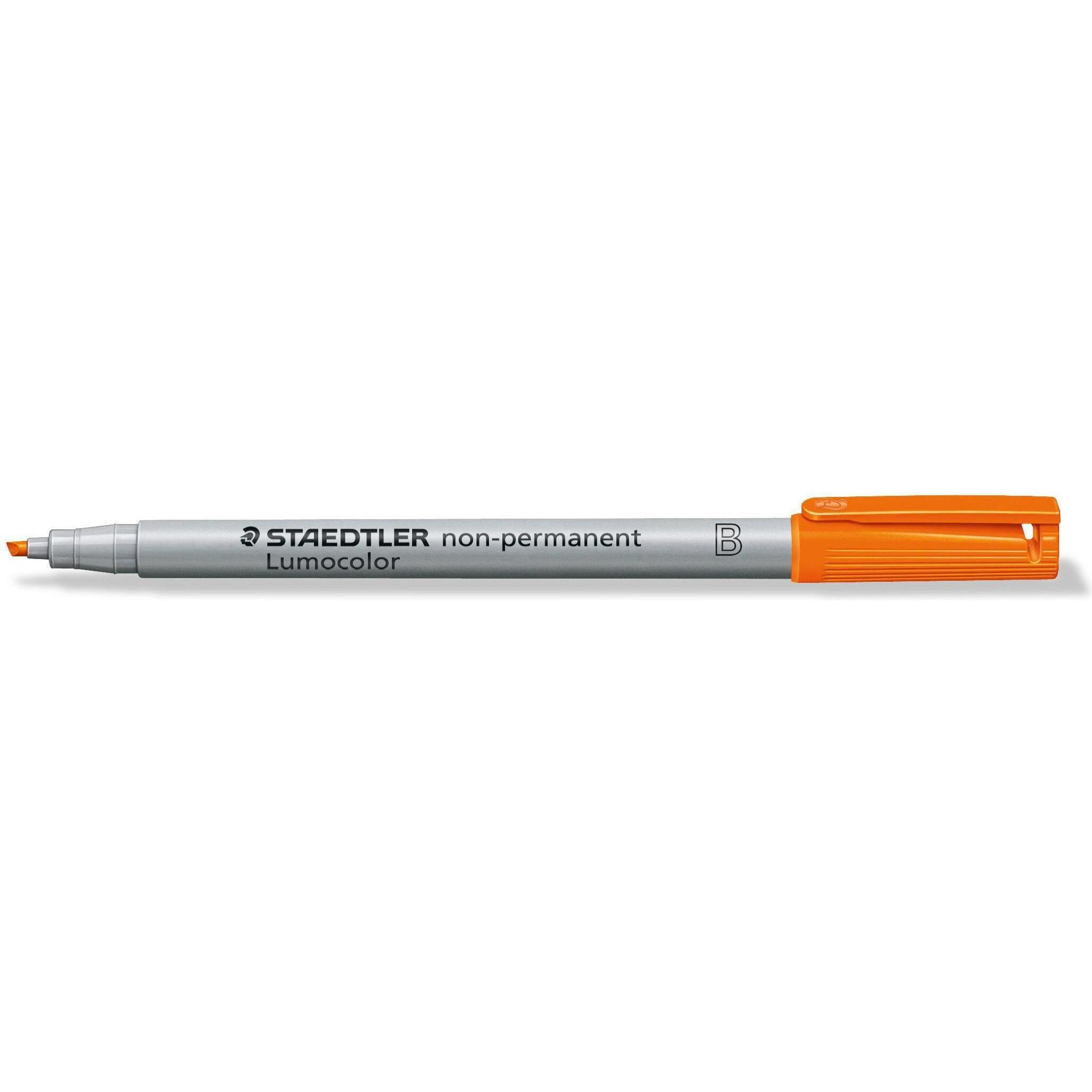 Thumbnail - Staedtler, Marker, Lumocolor non-permanent (Orange, 2.50 mm, 1 x)