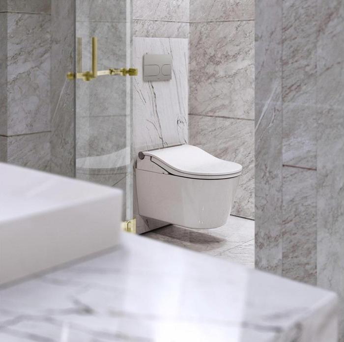 Produktbild TOTO RW Washlet Dusch-WC für RP Wand-WC CW542EY weiss