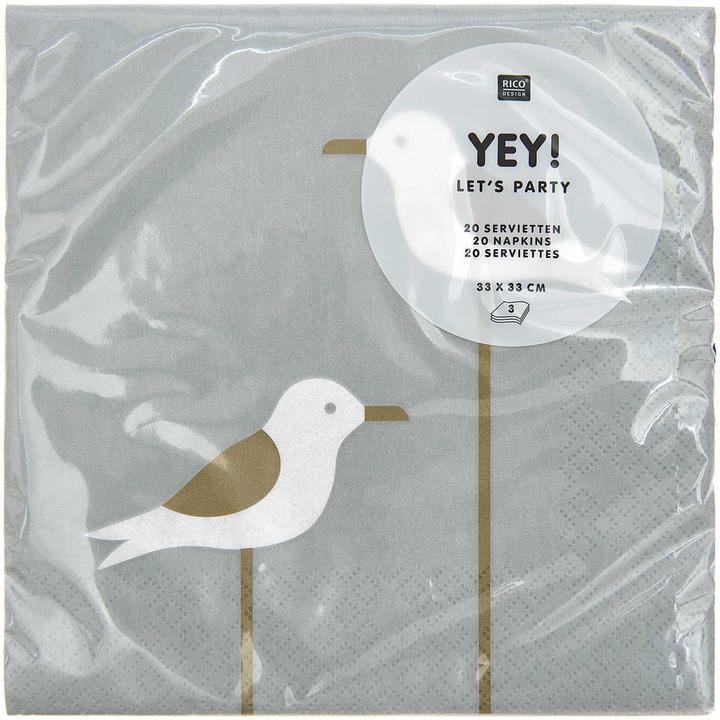 Immagine prodotto Rico Design Tovaglioli di carta (20 x, 33 x 33 cm)