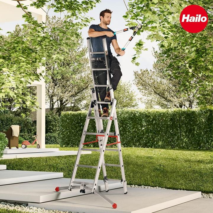 Produktbild Hailo Kombileiter (Stehleiter, 48 cm)