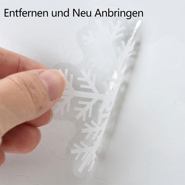 Image du produit Esmée Flocons de neige autocollants de fenêtre Décoration de Noël