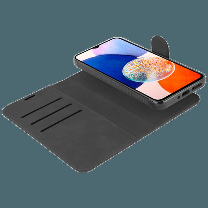 Image du produit Just in Case Uitneembare Pu-Leather Book Housse Noir Samsung Galaxy A14 (Samsung Galaxy A14)