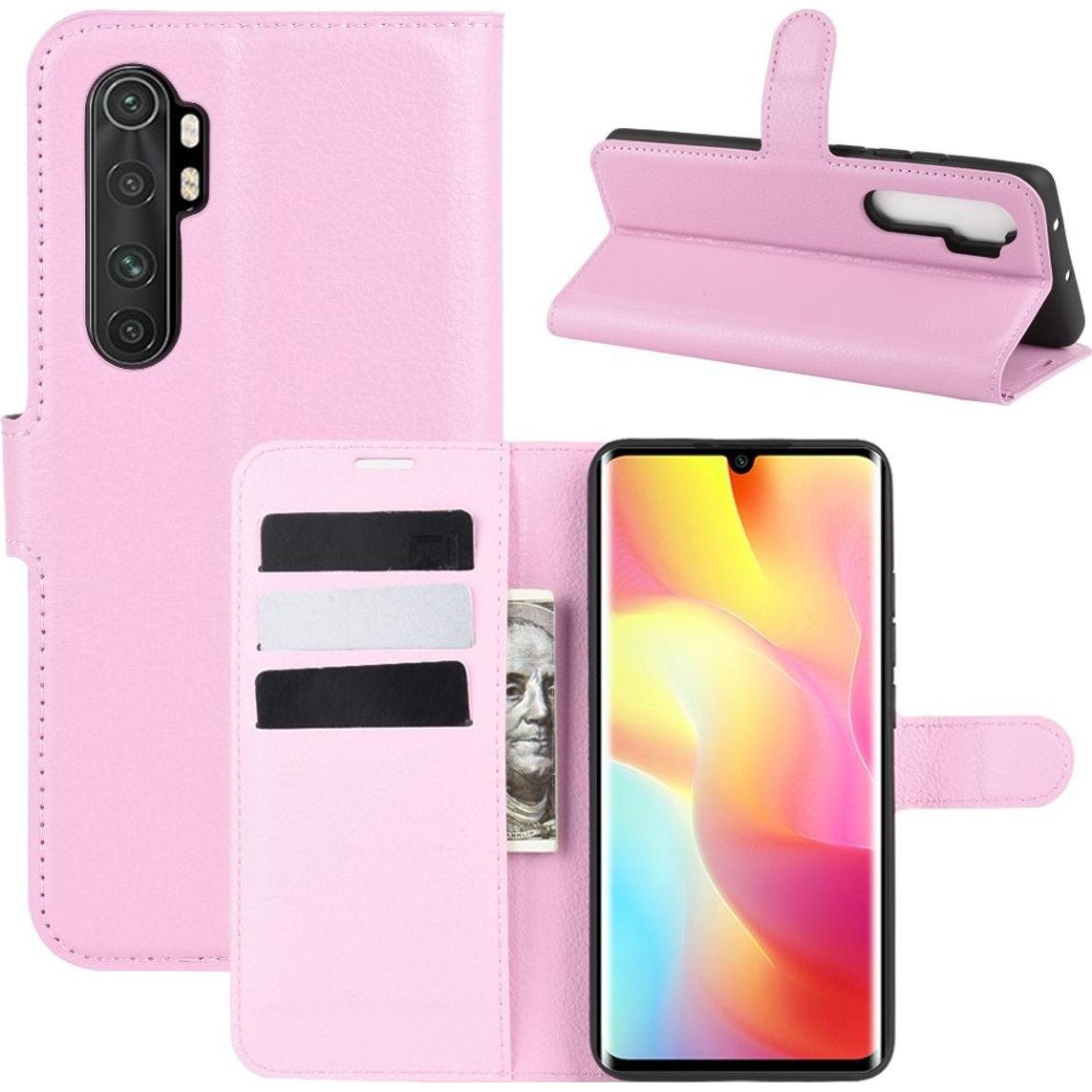 König Design Hülle Handy Schutz für Xiaomi Mi Note 10 Lite Case Cover Tasche Etui Bumper Rosa (Xiaomi Mi Note 10 Lite), ...