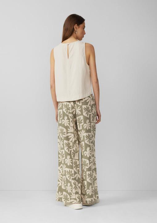 Immagine prodotto s.Oliver Bluse Leinenmix-Blusentop | QS x Sarah & Tini (32)
