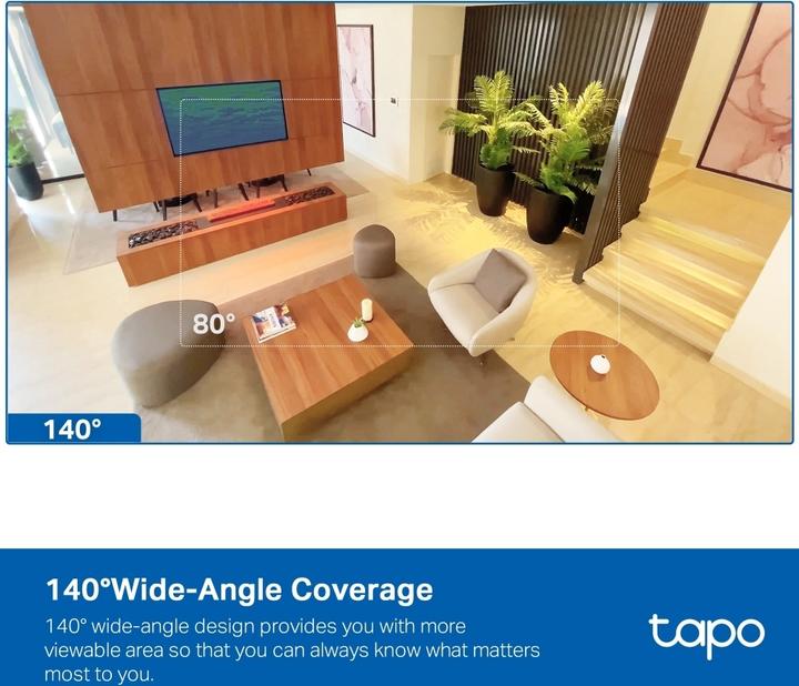 Actual product image TP-Link AI Home Security Wi-Fi Camera (2560 x 1440 Pixels)