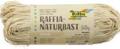 Produktbild Folia Bringmann Naturbast Raffia 50g Orange