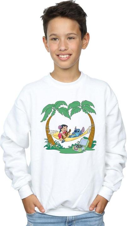 Produktbild Disney Lilo And Stitch Play Some Music Sweatshirt Jungen (152, 158)