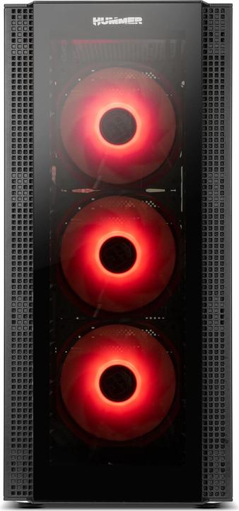Immagine prodotto Nox Lobster Horus - Midi Tower - PC - Nero - ATX - EATX - micro ATX - Micro-ITX - (ATX, mATX, Micro-ITX)