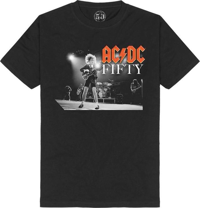 Immagine prodotto AC/DC On Stage Fifty Maglietta Stampa posteriore Adulto Unisex (M)