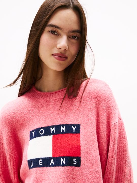 Immagine prodotto Tommy Jeans Tjw Melange Flag Sweater Rib Ext (L)
