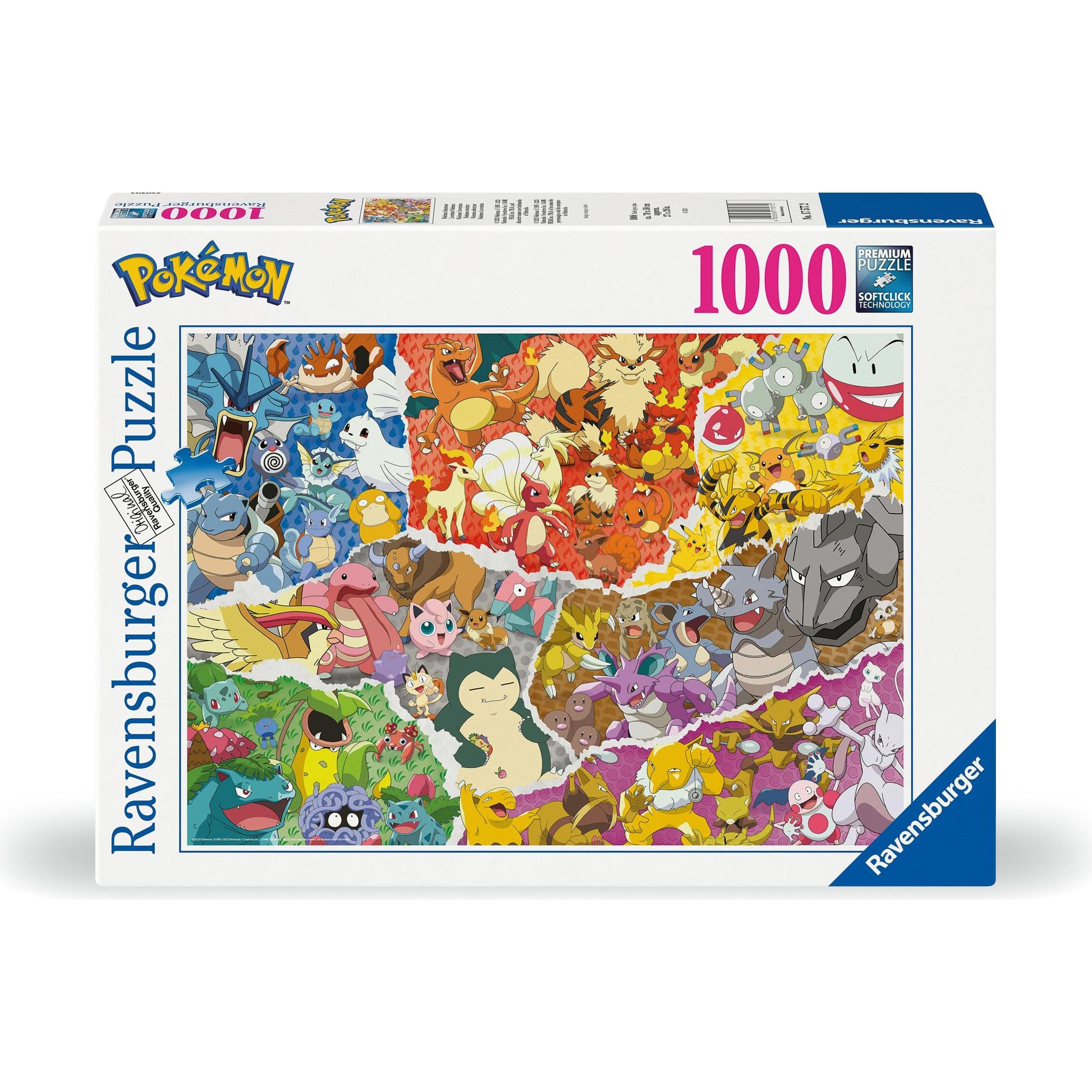 Ravensburger Avventure PokéMon (1000 Pezzi)