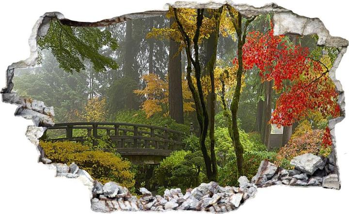 Actual product image Trenddeko 3D Japanese garden (120 x 73 cm)