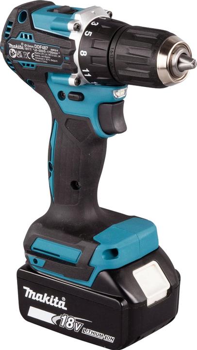 Makita DDF487RFE3 Accuboormachine en Schroevendraaier