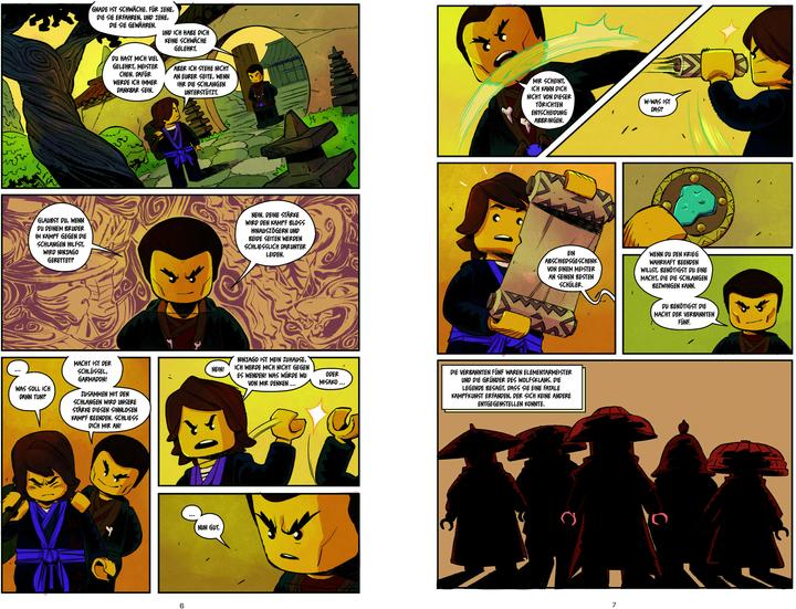 Actual product image Lego Ninjago Comic - Shatterspin (mit Minifigur) (LEGO Ninjago)