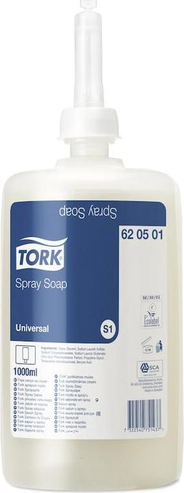 Actual product image Tork Spray soap, for S1/S11 soap dispenser, universal quality, perfumed, 1 x 1000 ml (Liquid soap, 1000 ml)
