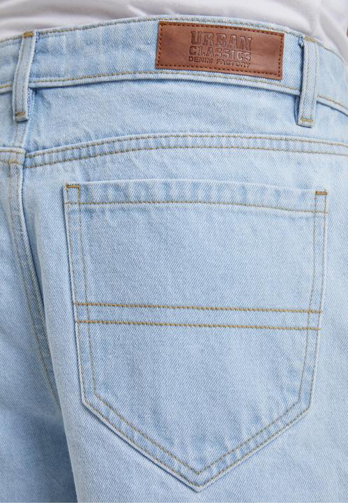 Actual product image Urban Classics Open Edge Two Knee Denim Shorts - 166803 (33)