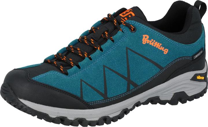 Orange, Petrol, Schwarz