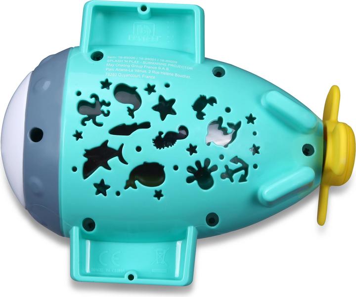 Actual product image BB Junior Splash'n Play submarine with lights