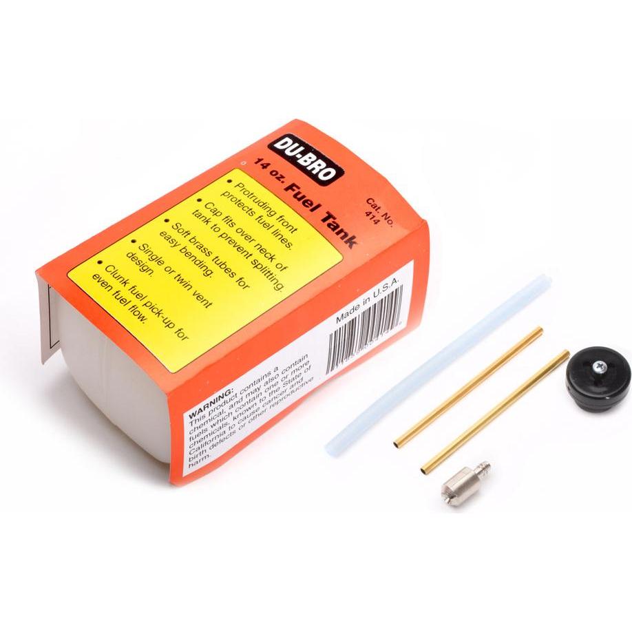 Thumbnail - Du-Bro 398ml Kraftstofftank, 60 x 68 x 137mm