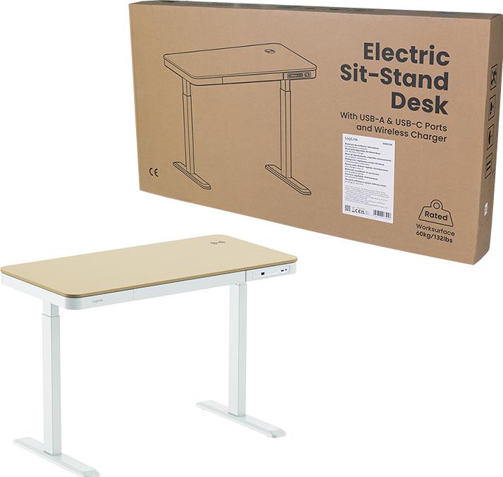 Produktbild LogiLink Schreibtisch (118 x 60 x 120 cm)