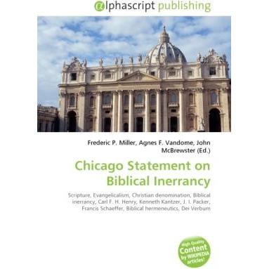 Chicago Statement on Biblical Inerrancy, Sachbücher
