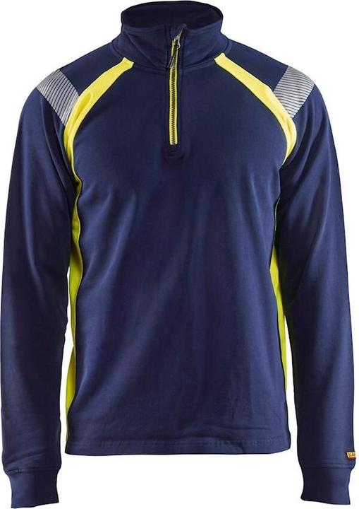 Produktbild Blakläder Sweatshirt mit Trucker-Kragen Details (S)