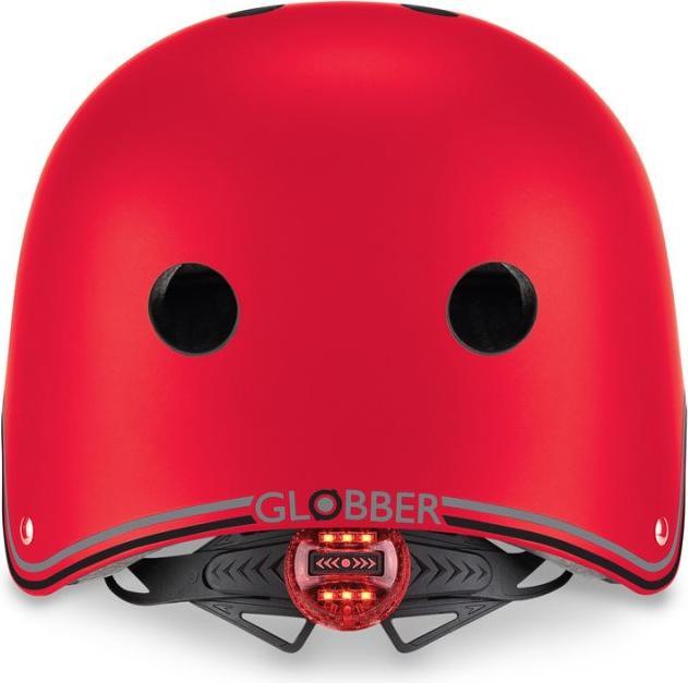 Image du produit Globber šalmas Primo Lights, XS/S (48-53cm), raudonas (48 - 53 cm)