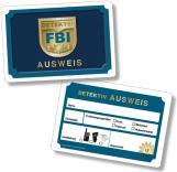 Image du produit DH-Konzept Set de décoration de fête Détective pour 8 enfants (36 pcs)