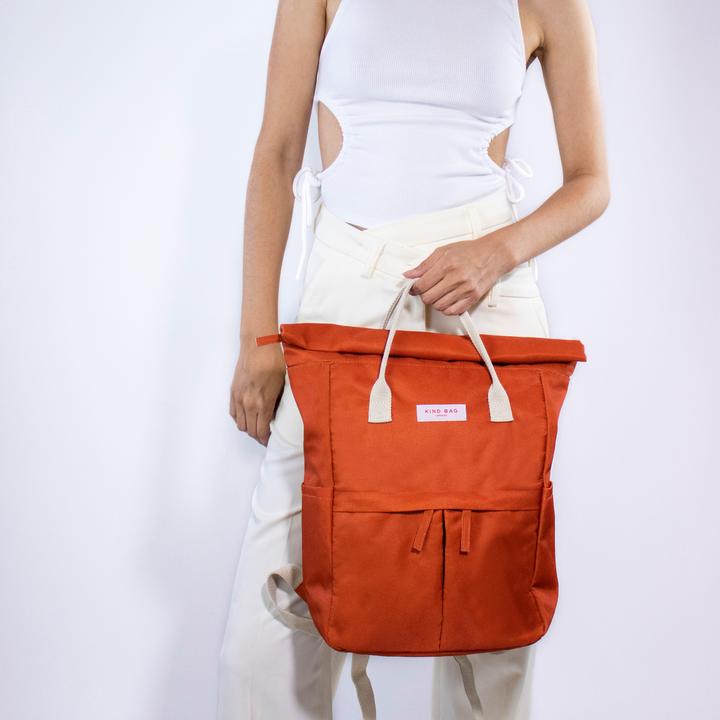 Actual product image Kind Bag Medium Backpack Burnt Orange (389 l)