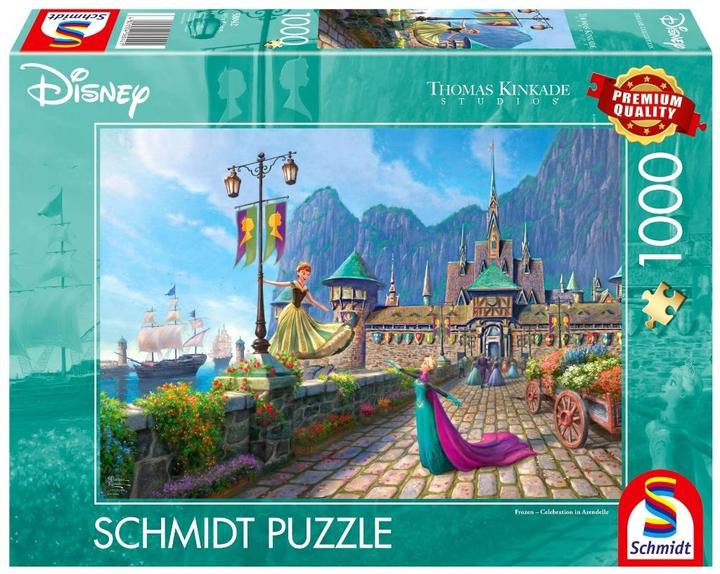 Actual product image Schmidt Spiele Disney Frozen Celebrating in Arendelle (1000 pieces)