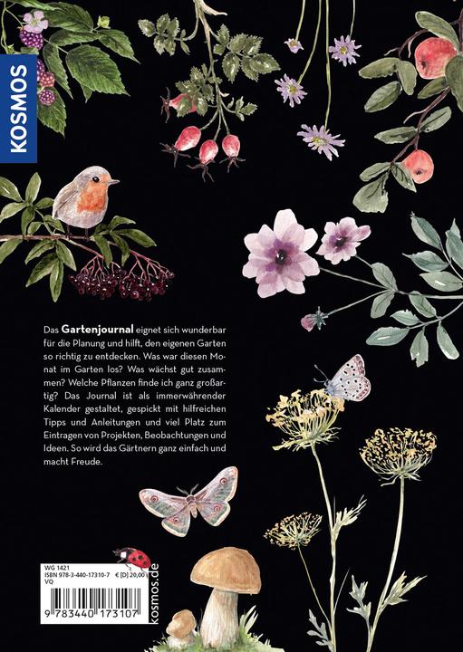 Produktbild Kosmos Mein Gartenjournal (Deutsch, Carolin Engwert, 2021)